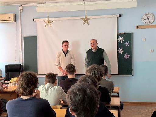 Встреча с выпускником - студентом Бауманского университета
